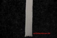 Lampendocht aus 100% Baumwolle 19mm Breite