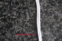 Lampendocht aus 100% Baumwolle gewebt 4,5 mm Breite hart