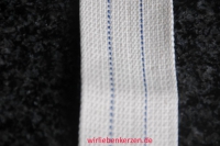 Lampendocht aus 100% Baumwolle 42 mm Breite hart