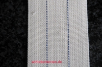 Lampendocht aus 100% Baumwolle 66 mm Breite hart