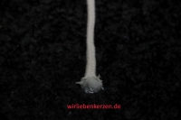 4 mm Lampendocht aus Glasfaser mit Baumwollummantelung