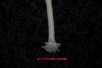 6 mm Lampendocht aus Glasfaser mit Baumwollummantelung