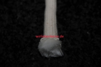 10 mm Lampendocht aus Glasfaser mit Baumwollummantelung