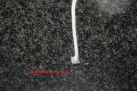 3 mm Lampendocht aus 100 % Glasfaser