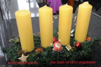 Stumpenkerzen 210 x 65 mm 100% Bienenwachs Stckpreis