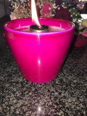 Rotes Schmelzlicht ca. 1,0 kg auch Indoor