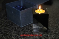 Design Teelichtglas Kristall