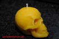 Designkerze Totenkopf